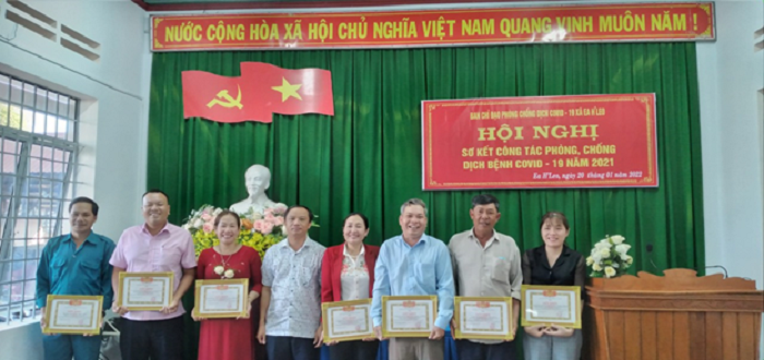 so ket cong tac phong chong dich xa Ea Hleo 3